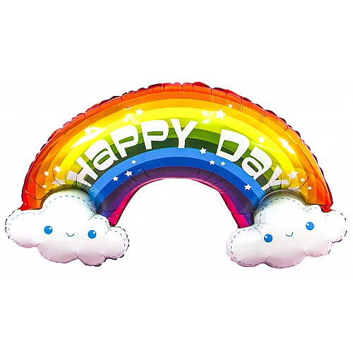 Шар Фигура Радуга в облаках Happy Day